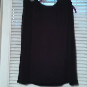 Jacalyn Smith black stretchy skirt  NWT. XXL